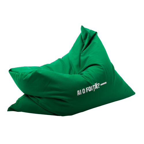 Bean bag AI O FOIȚĂ?, verde